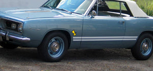 1967-68  Plymouth Barracuda Side Stripe Decal Kit