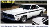 1969 Plymouth Barracuda Formula S Upper Body Stripe Decal Kit - 340 Numeral - Graphic Express Automotive Graphics
