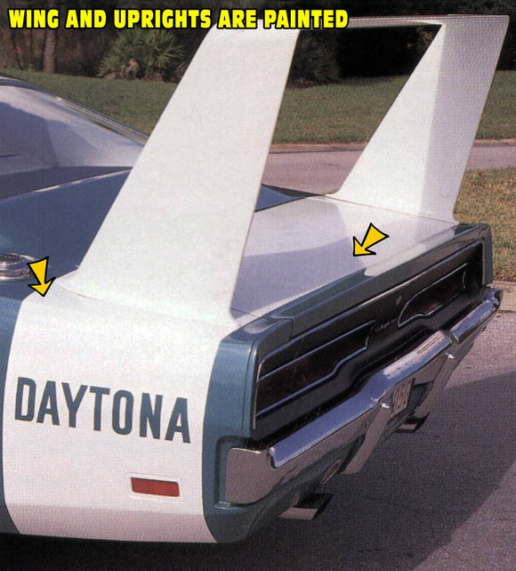 1969 Dodge Charger Daytona Stripe Decal Kit - Daytona Name