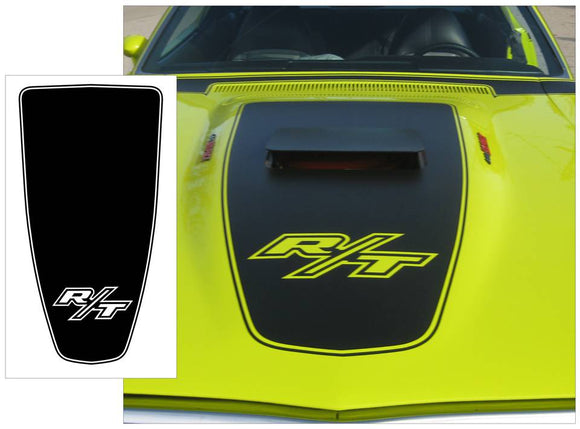 1971 Dodge Charger R/T Hood Blackout Decal with R/T Logo | Graphic ...