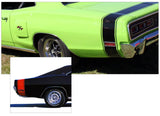 1970 Dodge Coronet R/T Bumble Bee Stripe Decal Kit & Side Scoop Decal COMBO - No Name - Graphic Express Automotive Graphics