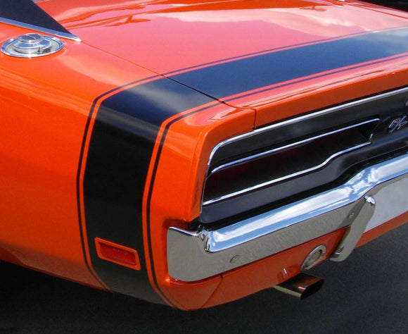 1969 Dodge Charger R/T Bumble Bee Stripe Decal - No Name