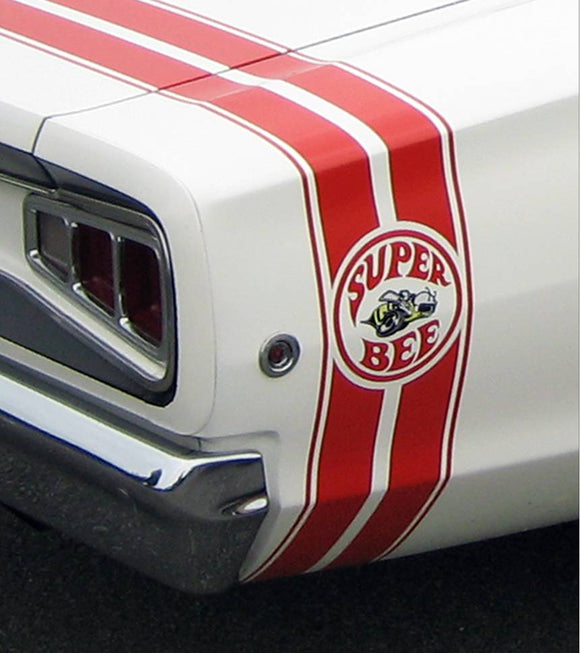 1968 Dodge Coronet Super Bee Bumble Bee Stripe Decal Kit - Bee Logo