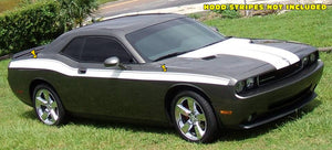 2008-10 Dodge Challenger Dual Line Side Stripe Decal Kit