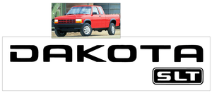 2003-04 Dodge Dakota - DAKOTA  SLT - Tailgate Decal
