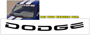 1996 Dodge Ram 1500 Indy Windshield Decal - DODGE - 3.5" x 53.5"