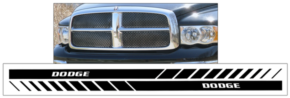 Dodge Lower Rocker DODGE Fader Stripe Decal Kit - 3