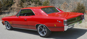 1967 Chevy Chevelle SS Body Stripe Decal Kit