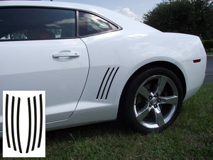 2010-15 Camaro Side Body Vent Decal Accents