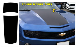 2010-13 Camaro Over The Car Stripe Decal Kit - Coupe - Solid Style