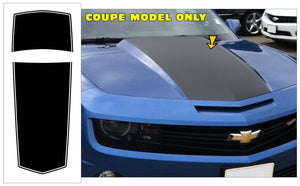 2010-13 Camaro Over The Car Stripe Decal Kit - Coupe - Solid Pinstripe Style