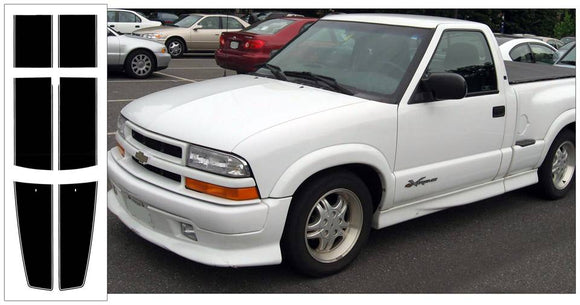 1994-04 Chevy S10 Xtreme Regular Cab Stripe Decal Kit