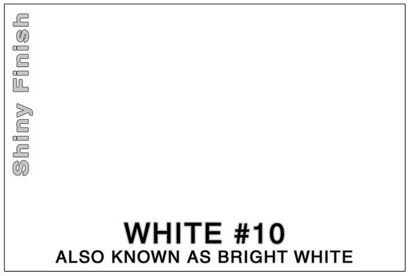 COLOR SAMPLE - 3M WHITE #10 (WH)