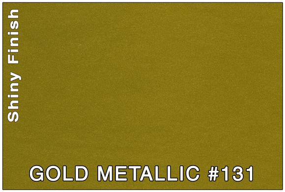 COLOR SAMPLE - 3M GOLD METALLIC #131 (GO)