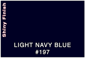 COLOR SAMPLE - 3M LIGHT NAVY BLUE #197 (LNB)