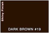 COLOR SAMPLE - 3M DARK BROWN #19 (BN)