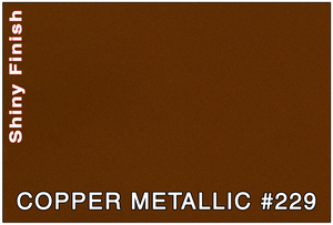 COLOR SAMPLE - 3M COPPER METALLIC #229 (CPM)