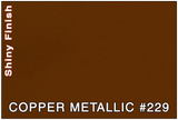 COLOR SAMPLE - 3M COPPER METALLIC #229 (CPM)