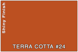 COLOR SAMPLE - 3M TERRA COTTA #24 (TCO)