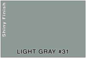 COLOR SAMPLE - 3M LIGHT GRAY #31 (LG)