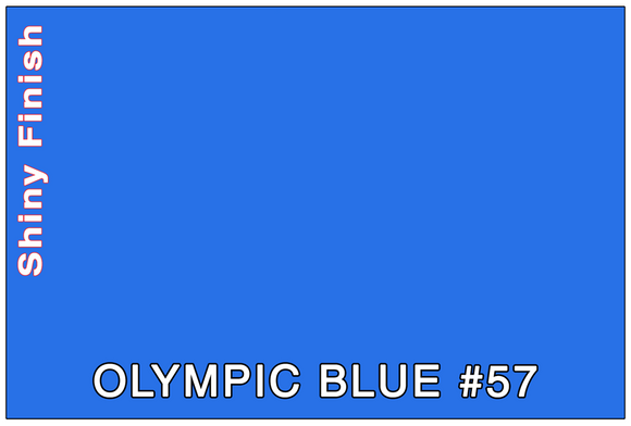 COLOR SAMPLE - 3M OLYMPIC BLUE #57 (OBL)