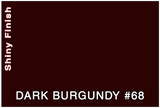 COLOR SAMPLE - 3M DARK BURGUNDY #68 (MN)