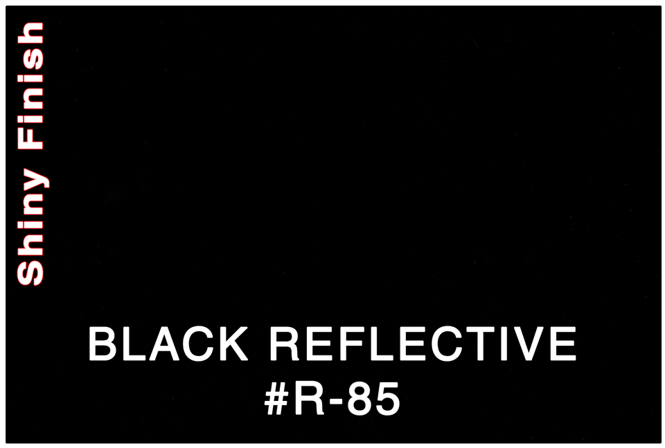 3M Black Reflective Vinyl Decal Sheet