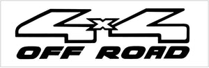Ford Truck 4x4 Off Road Decal - 2.5" x 7.8"