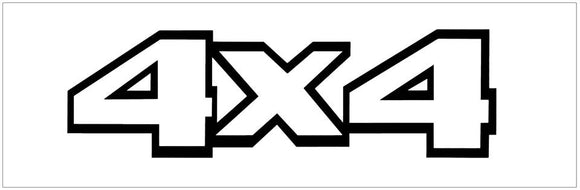 Ford Truck 4x4 Decal - 3.6