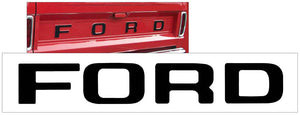 1961-66 Ford F100 and F150 Tailgate Letter Decal Set - STYLESIDE
