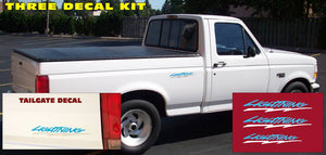 1993-95 Ford F150 Lightning Bed / Tailgate Decals