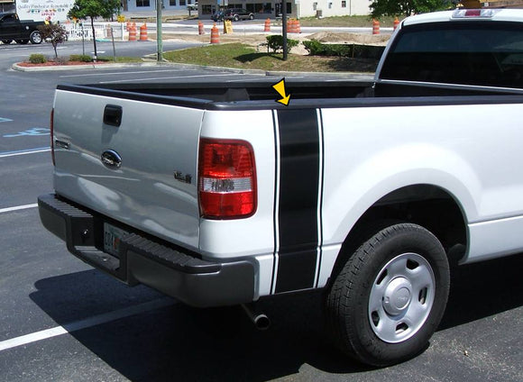 Ford Vertical Bed Stripes Decal- No Name