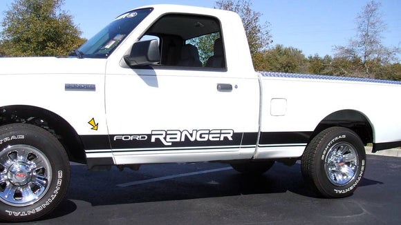 1987-11 Ford Ranger Lower Stripe Decal Kit - FORD RANGER Name